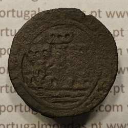 Ceitil Cobre de D. Afonso V (1438 -1481), Ceitil (1/6 Real Branco) Tipologia do catálogo F. Magro 6º Grupo - A5.6.4.7