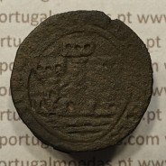 Ceitil Cobre de D. Afonso V (1438 -1481), Ceitil (1/6 Real Branco) Tipologia do catálogo F. Magro 6º Grupo - A5.6.4.7