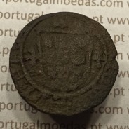 Ceitil Cobre de D. Afonso V (1438 -1481), Ceitil (1/6 Real Branco) Tipologia do catálogo F. Magro 6º Grupo - A5.6.4.7