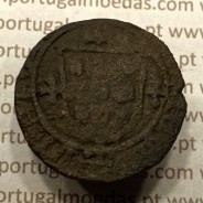 Ceitil Cobre de D. Afonso V (1438 -1481), Ceitil (1/6 Real Branco) Tipologia do catálogo F. Magro 6º Grupo - A5.6.4.7
