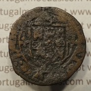 Ceitil Cobre de D. Afonso V (1438 -1481), Ceitil (1/6 Real Branco) Tipologia do catálogo F. Magro 6º Grupo - A5.6.4.8