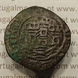 Ceitil Cobre de D. Afonso V (1438 -1481), Ceitil (1/6 Real Branco) Tipologia do catálogo F. Magro 6º Grupo - A5.6.4.10