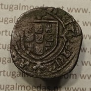 Ceitil Cobre de D. Afonso V (1438 -1481), Ceitil (1/6 Real Branco) Tipologia do catálogo F. Magro 6º Grupo - A5.6.4.10