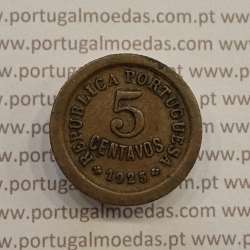 MOEDA DE CINCO CENTAVOS (5 CENTAVOS) BRONZE 1925 BC MOEDA DE CINCO CENTAVOS (5 CENTAVOS) BRONZE 1925 BC