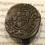 Ceitil Cobre de D. Afonso V (1438 -1481), Ceitil (1/6 Real Branco) Tipologia do catálogo F. Magro 6º Grupo - A5.6.4.10