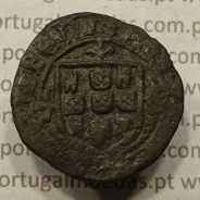 Ceitil Cobre de D. Afonso V (1438 -1481), Ceitil (1/6 Real Branco) Tipologia do catálogo F. Magro 6º Grupo - A5.6.4.10