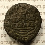 Ceitil Cobre de D. Afonso V (1438 -1481), Ceitil (1/6 Real Branco) Tipologia do catálogo F. Magro 6º Grupo - A5.6.4.10