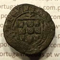 Ceitil Cobre de D. Afonso V (1438 -1481), Ceitil (1/6 Real Branco) Tipologia do catálogo F. Magro 6º Grupo - A5.6.4.10