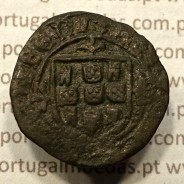 Ceitil Cobre de D. Afonso V (1438 -1481), Ceitil (1/6 Real Branco) Tipologia do catálogo F. Magro 6º Grupo - A5.6.4.10
