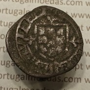 Ceitil Cobre de D. Afonso V (1438 -1481), Ceitil (1/6 Real Branco) Tipologia do catálogo F. Magro 6º Grupo - A5.6.5.2