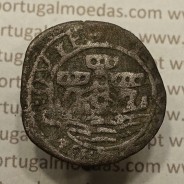 Ceitil Cobre de D. Afonso V (1438 -1481), Ceitil (1/6 Real Branco) Tipologia do catálogo F. Magro 6º Grupo - A5.6.5.2