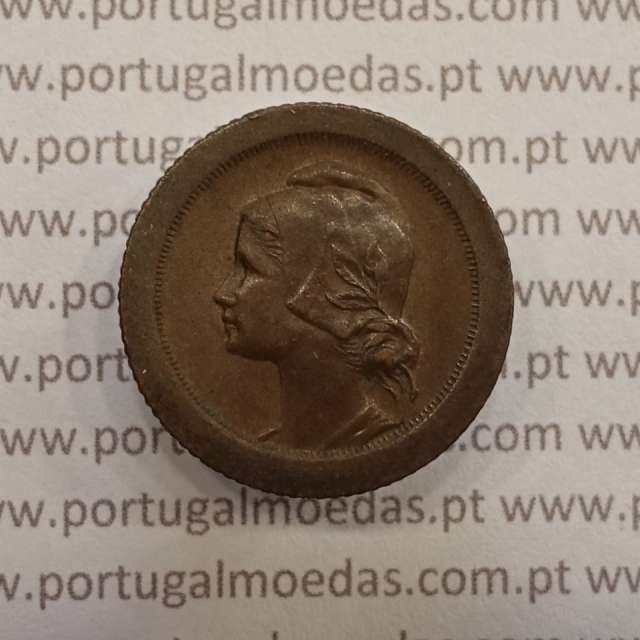 MOEDA DE CINCO CENTAVOS (5 CENTAVOS) BRONZE 1927 MBC+/BELA-