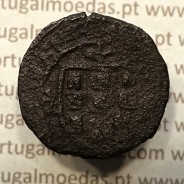 Ceitil Cobre de D. Afonso V (1438 -1481), Ceitil (1/6 Real Branco) Tipologia do catálogo F. Magro 6º Grupo - A5.6.5.3