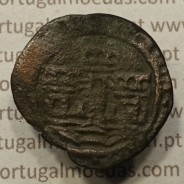 Ceitil Cobre de D. Afonso V (1438 -1481), Ceitil (1/6 Real Branco) Tipologia do catálogo F. Magro 6º Grupo - A5.6.6.1