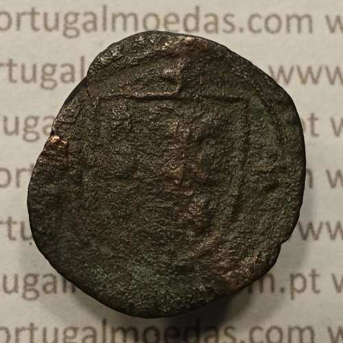Ceitil Cobre de D. Afonso V (1438 -1481), Ceitil (1/6 Real Branco) Tipologia do catálogo F. Magro 6º Grupo - A5.6.6.1