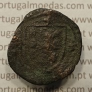 Ceitil Cobre de D. Afonso V (1438 -1481), Ceitil (1/6 Real Branco) Tipologia do catálogo F. Magro 6º Grupo - A5.6.6.1