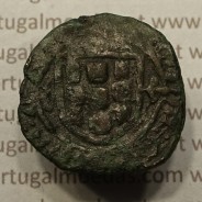 Ceitil Cobre de D. Afonso V (1438 -1481), Ceitil (1/6 Real Branco) Tipologia do catálogo F. Magro 6º Grupo - não catalogada