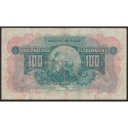 Nota Cem Escudos 1964 João Teixeira Pinto, 100 Escudos 30/06/1964 - Guiné Pick 41 (Circulada)