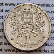 1 Escudo 1928 Alpaca, 1$00 1928 alpaca Republica Portuguesa, (Bela), World Coins Portugal KM 578