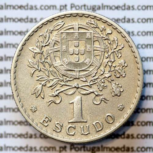 Portugal, coin of 1 Escudo 1929 Alpaca of the Portuguese Republic, (VF+/XF), World Coins Portugal KM 578