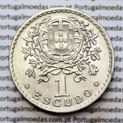 1 Escudo 1946 Alpaca, 1$00 1946 alpaca Republica Portuguesa, (Bela) World Coins Portugal  KM 578