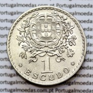Portugal, coin of 1 Escudo 1946 Alpaca of the Portuguese Republic, (AU), World Coins Portugal KM 578