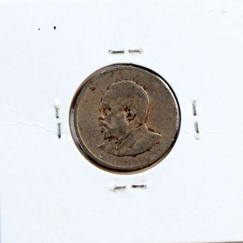 Quénia 50 cêntimos 1966 Cupro-Níquel, Kenya 50 cents 1966 Copper Nickel , World Coins - Kenya KM 4