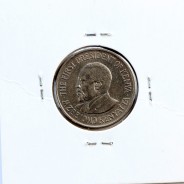 Quénia 50 cêntimos 1969 Cupro-Níquel, Kenya 50 cents 1969 Copper Nickel , World Coins - Kenya KM 13