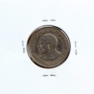 Quénia 50 cêntimos 1969 Cupro-Níquel, Kenya 50 cents 1969 Copper Nickel , World Coins - Kenya KM 13