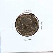 Quénia 50 cêntimos 1973 Cupro-Níquel, Kenya 50 cents 1973 Copper Nickel , World Coins - Kenya KM 13