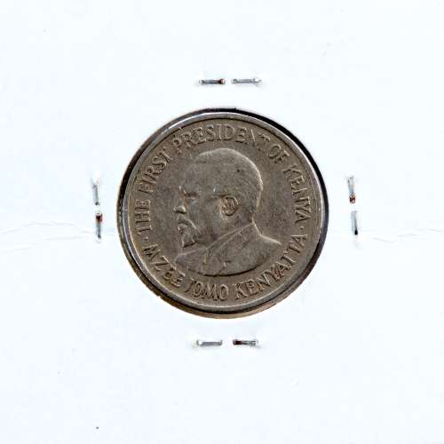 Quénia 50 cêntimos 1978 Cupro-Níquel, Kenya 50 cents 1978 Copper Nickel , World Coins - Kenya KM 13