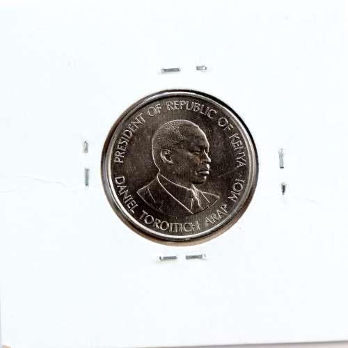 Quénia 50 cêntimos 1980 Cupro-Níquel, Kenya 50 cents 1980 Copper Nickel , World Coins - Kenya KM 19