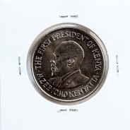 Quénia 1 shilling 1978 Cupro-Níquel, Kenya 1 shilling 1978 Copper Nickel , World Coins - Kenya KM 14