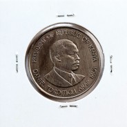 Quénia 1 shilling 1980 Cupro-Níquel, Kenya 1 shilling 1980 Copper Nickel , World Coins - Kenya KM 20