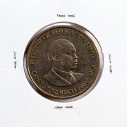 Quénia 1 shilling 1989 Cupro-Níquel, Kenya 1 shilling 1989 Copper Nickel , World Coins - Kenya KM 20