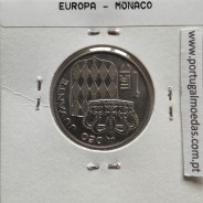 Mónaco 1 Franco 1975 Níquel, World Coins Monaco KM 140, coin 1 Franc 1975 Nickel