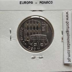 Mónaco 1 Franco 1978 Níquel, World Coins Monaco KM 140, coin 1 Franc 1978 Nickel