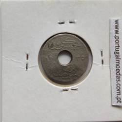 Egito 2 milésimos 1917 - 1335 Cupro-Niquel,  Egypt coin of 2 milliemes 1917 - 1335 Copper-Nickel, World Coins Egypt KM 314