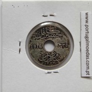 Egito 5 milésimos 1916 - 1335 Cupro-Niquel,  Egypt coin of 5 milliemes 1916 - 1335 Copper-Nickel, World Coins Egypt KM 315