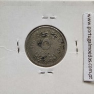 Egito 5 milésimos 1938 - 1357 Cupro-Niquel,  Egypt coin of 5 milliemes 1938 - 1357 Copper-Nickel, World Coins Egypt KM 363