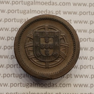 5 centavos 1920 Bronze, $05 centavos 1920 Republica Portuguesa, (MBC+/Bela-), World Coins Portugal  KM 569