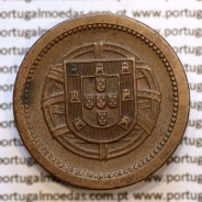 5 centavos 1920 Bronze, $05 centavos 1920 Republica Portuguesa, (MBC+), World Coins Portugal  KM 569