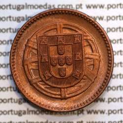 Portugal, coin of 2 centavos 1921 Bronze, $02 centavos 1921 Portuguese Republic, (UNC), World Coins Portugal KM 568