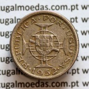 Macau coin 50 Avos 1952 with Medal Alignment ↑↑ error, Very Rare, less than 5 coins of this error are known to exist