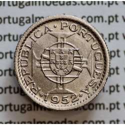 Macau 50 Avos 1952 Cuproníquel , Macao Portuguese Colony 50 avos 1952, Ex-Colónia Macau, World Coins Macao KM 3 Macau 50 Avos 1952 Cuproníquel , Macao Portuguese Colony 50 avos 1952, Ex-Colónia Macau, World Coins Macao KM 3