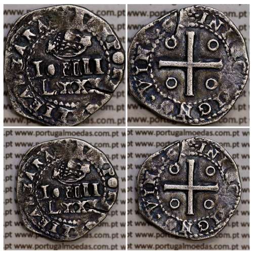 4 Vinténs prata D. João IV (1640-1656), Legenda: ✤REX PORTVGALIE ALGARAB / ✤IN HOC SIGNO.VIN.CES, World Coins Portugal KM40
