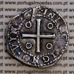 Portugal, silver coin of 4-vinténs or LXXX-80 Réis of D. João IV (1640–1656),  ✤REX PORTVGALIE ALGARAB - ✤IN HOC SIGNO.VIN.CES