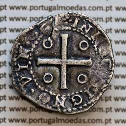 Portugal, silver coin of 4-vinténs or LXXX-80 Réis of D. João IV (1640–1656),  ✤REX PORTVGALIE ALGARAB - ✤IN HOC SIGNO.VIN.CES