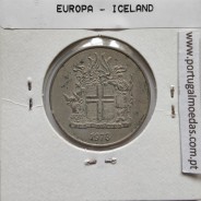 Islândia 10 Krónur 1973 Cupro-níquel, World Coins Iceland KM 15, coin of 10 krónur 1973 Copper-nickel