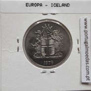 Islândia 10 Krónur 1978 Cupro-níquel, World Coins Iceland KM 15, coin of 10 krónur 1978 Copper-nickel